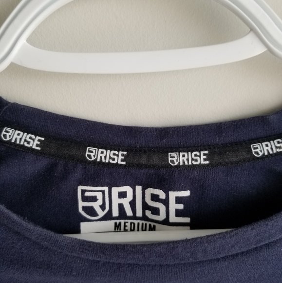 RISE ATHLETIC MENS WORKOUT SPANDEX TSHIRT - Picture 5 of 5